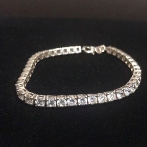 Silpada Cubic Zirconia Tennis Bracelet